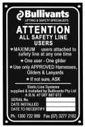 Safety Rating Plate